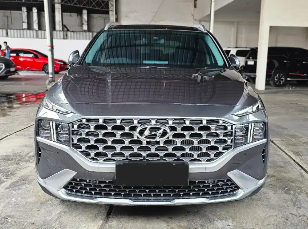 Baru 36rban Km Hyundai Santa Fe 2.2 Signature AT 2023 Abu2 Mulus Gress