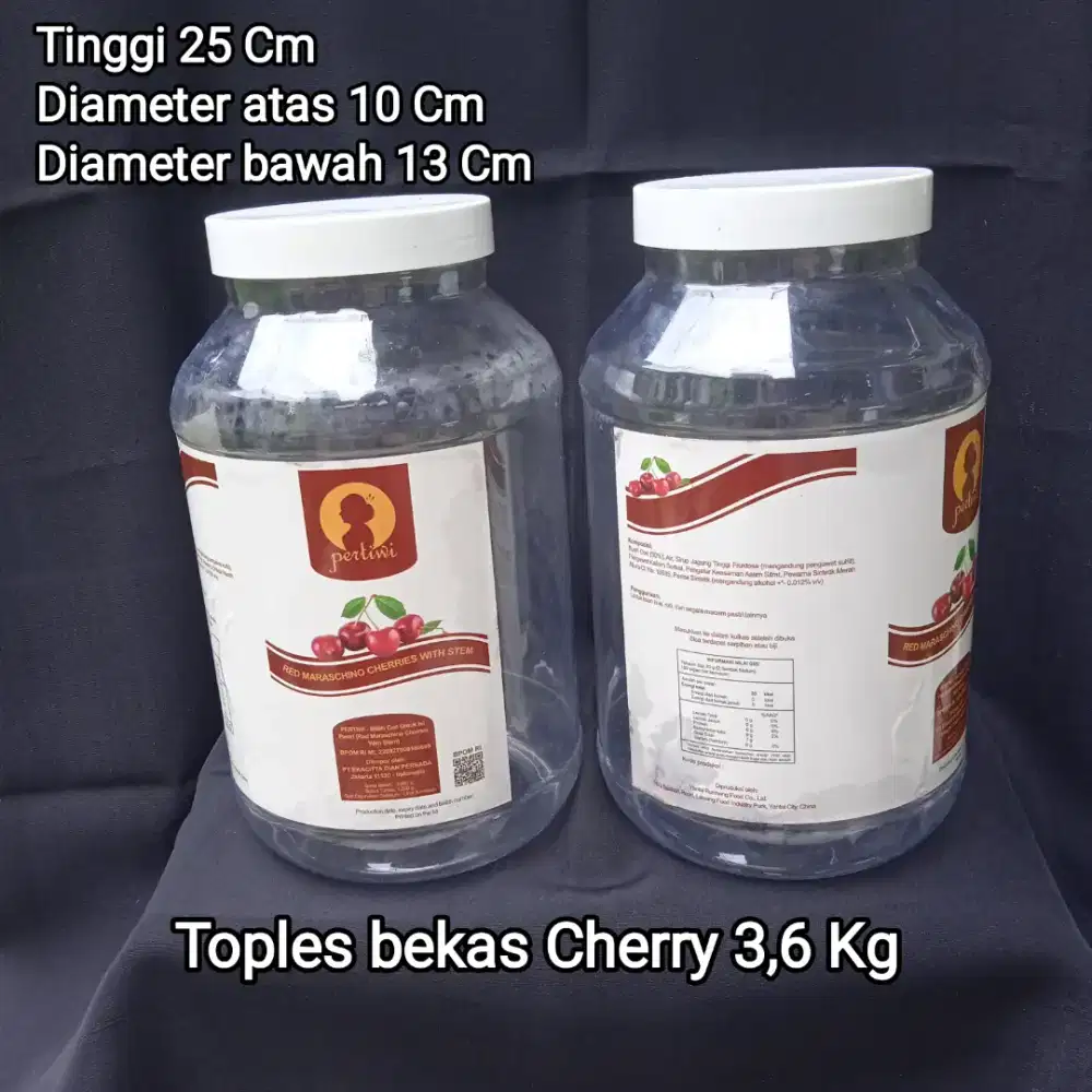Toples bekas cherry 2 Kg – Besar, kuat, serbaguna
