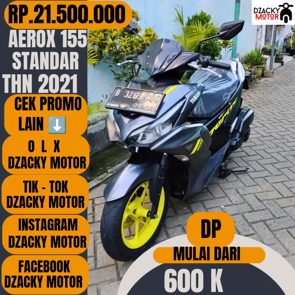 AEROX 155 STANDAR 2021 SECOND LIKE NEW