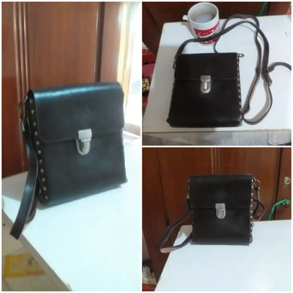 Tas Selempang Kulit Mewah