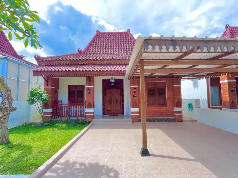 RUMAH JOGLO DI JOGJA BISA DISKON 50 JT! SPESIAL AKHIR TAHUN, SHM.