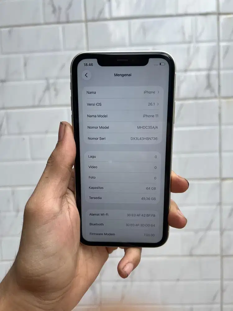 Iphone 11 64gb Ex Garansi Resmi