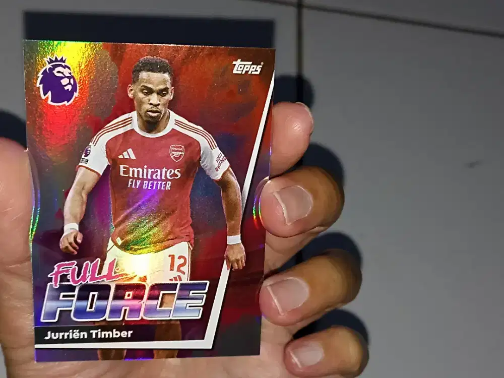 Kartu Bola Jurrien Timber Original