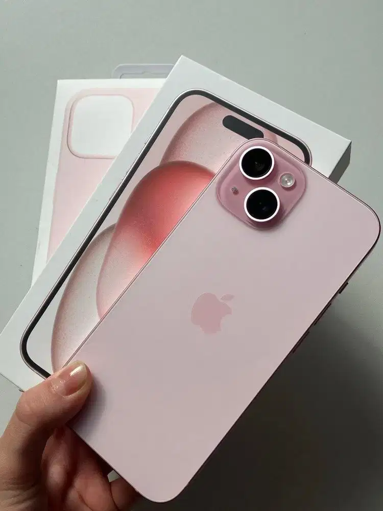 Apple Iphone 15 128 GB / Pink [Eks Ibox)