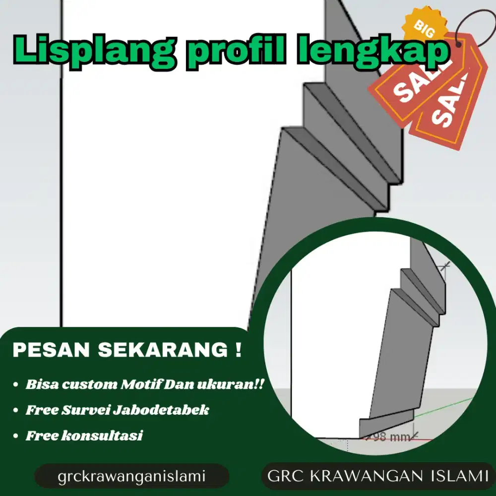 Produsen Lisplang Profil Beton Minimalis di Jakarta  Bekasi Tangerang