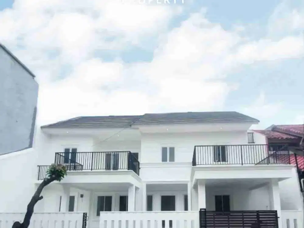 DIJUAL RUMAH BARU RENOV 2LT, CLUSTER TERDEPAN DAN DEKAT AKSES TOL MELATI MAS BSD