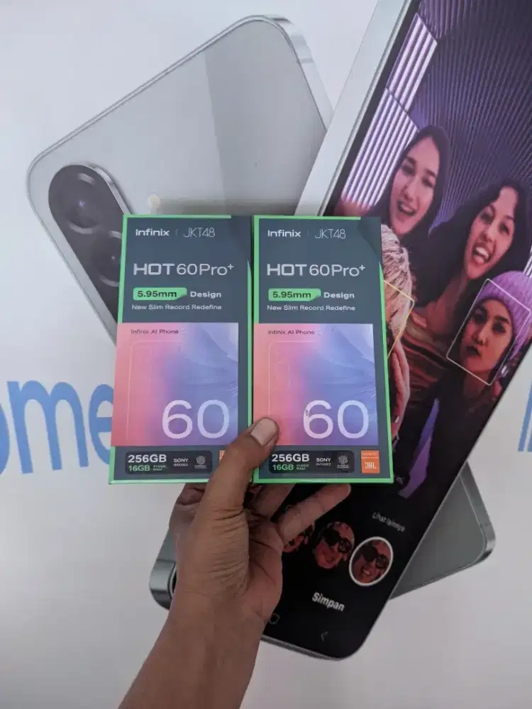 Berminat silahkan WA Infinix Hot 60 Pro+ 8+8/256 Garansi resmi 1thn