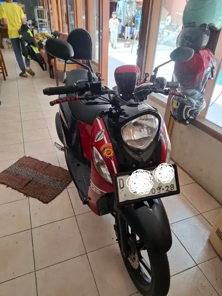 Yamaha Fino 125 2018 - Merah Hitam Mulus & Siap Pakai