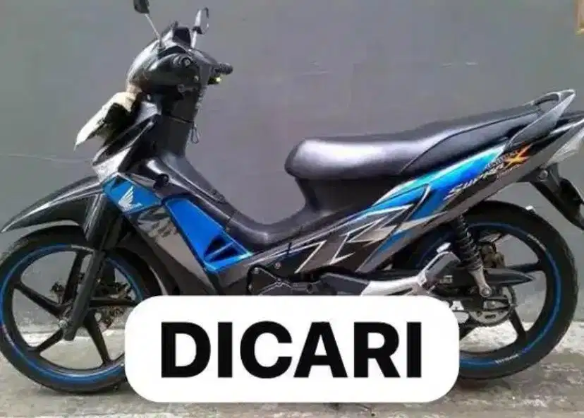 Di Cari Supra X 125 Double Disk DD Tahun 2008 Ke Atas Supra X 2010
