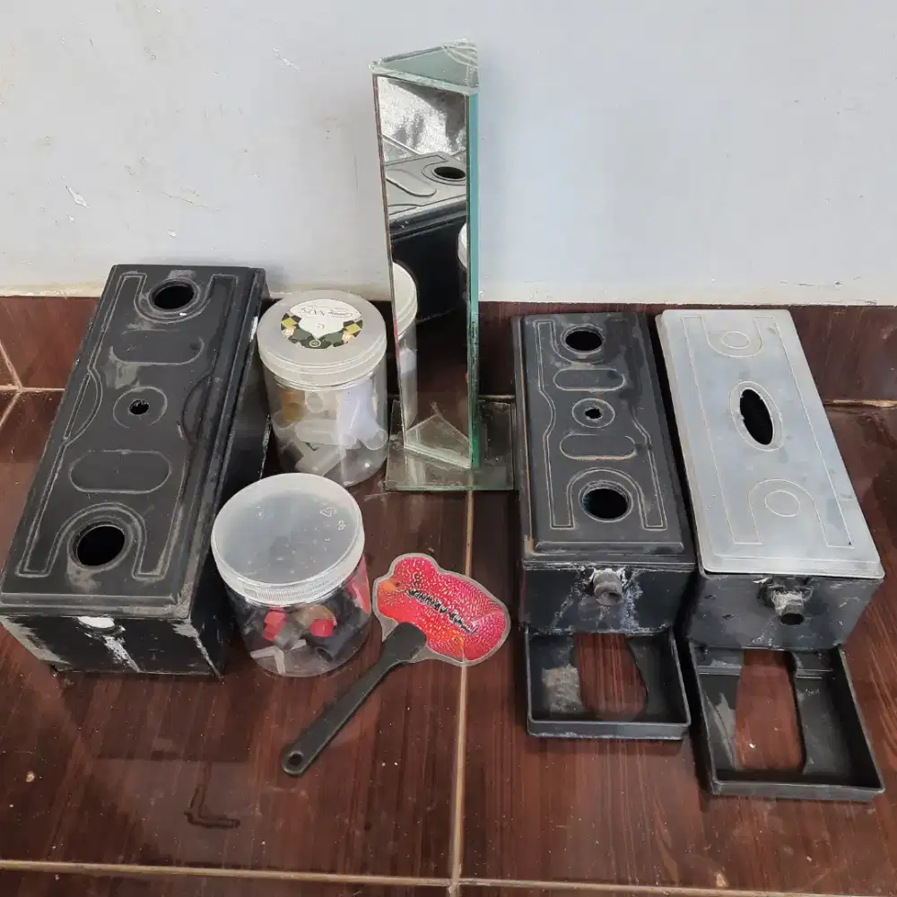 Sepaket perlengkapan Aquarium Ikan hias louhan Koki