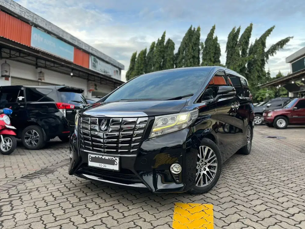 TOYOTA ALPHARD G ATPM AT 2017 BLACK