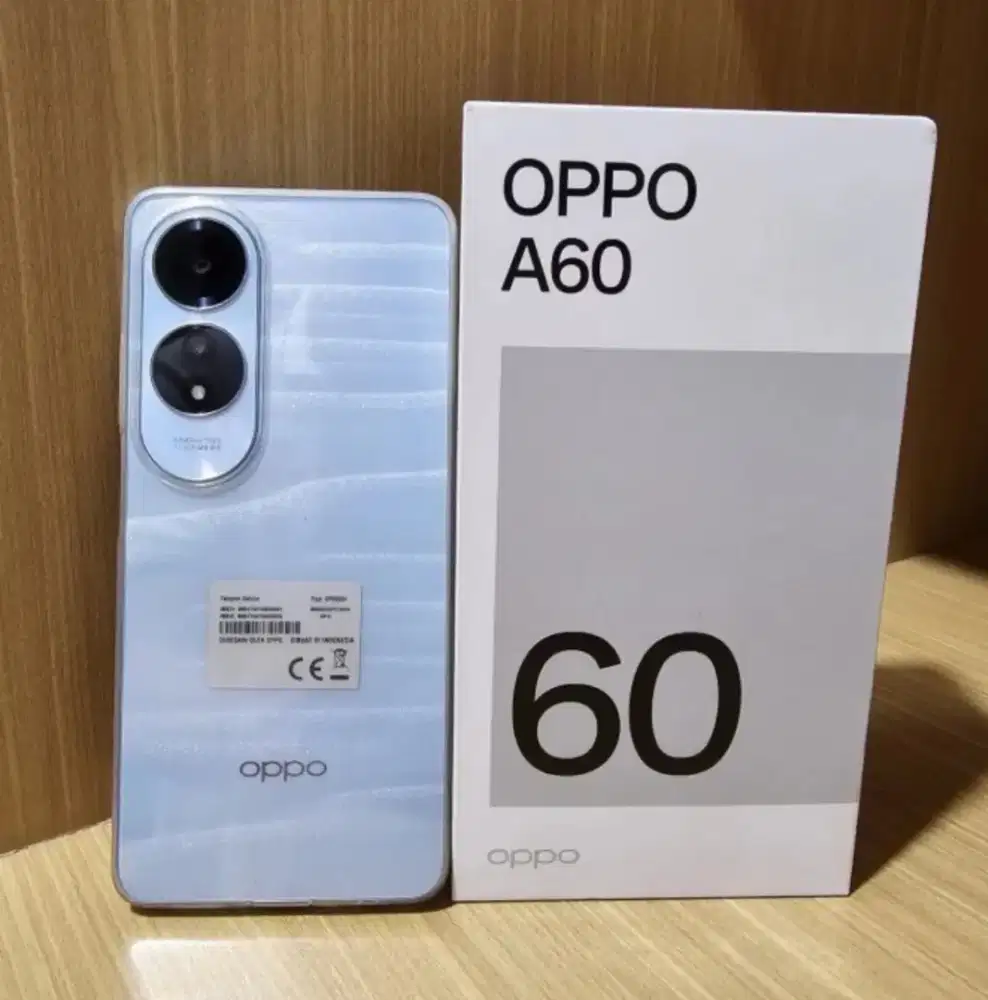 Murah hp Oppo A60 8/128 lkp, bs TT