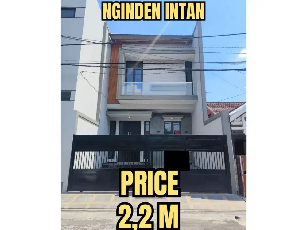 ‼️SISA 1 UNIT‼️RUMAH TENGAH KOTA NGINDEN INTAN SEMOLOWARU KLAMPIS MANYAR. DEKAT MERR, KAMPUS, KULINER, Dsb