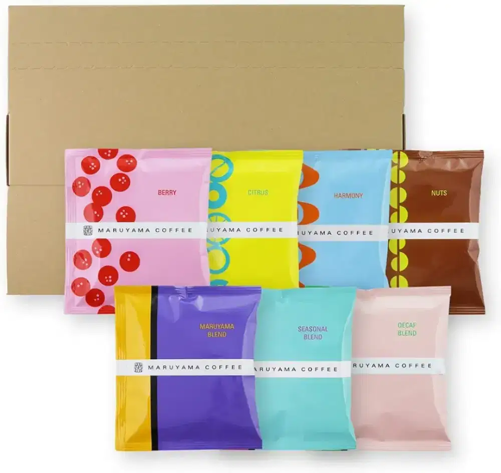 PO original from japan Maruyama coffee isi 7 sachet berisi dripbag