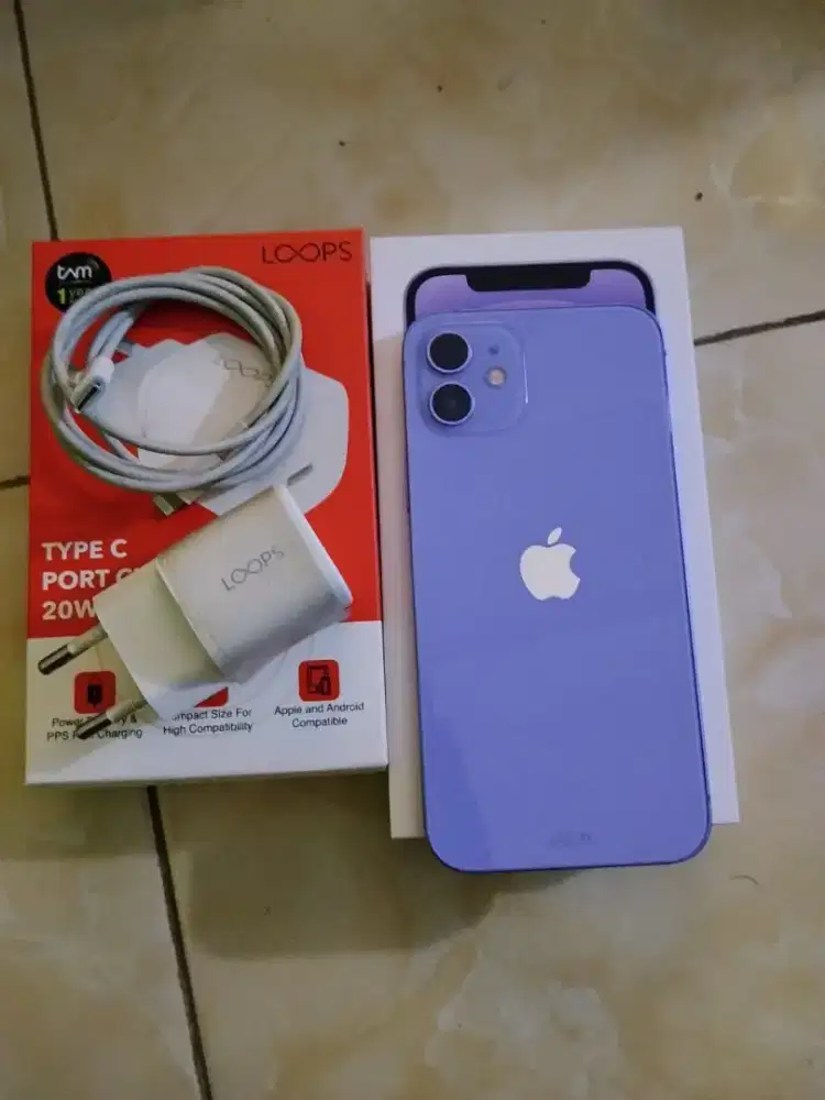 iPhone 12 ibox iphone 12 128gb fullset garansi resmi
