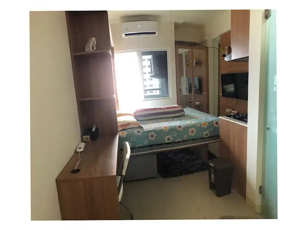 Disewakan the green pramuka city apartmen studio furnish mall 6 bulan