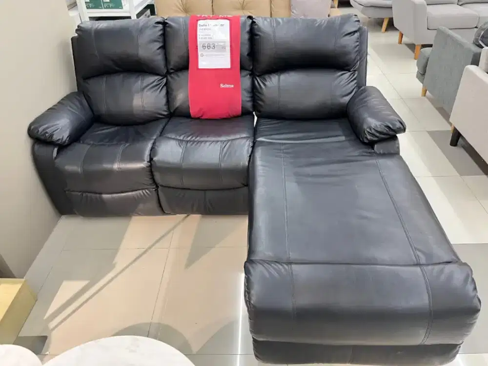 SOFA SECTIONAL BLACK
