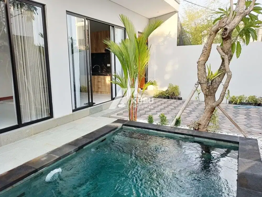 KBP1185 Great location on the beach side sanur brand new 2bedrooms villa.
