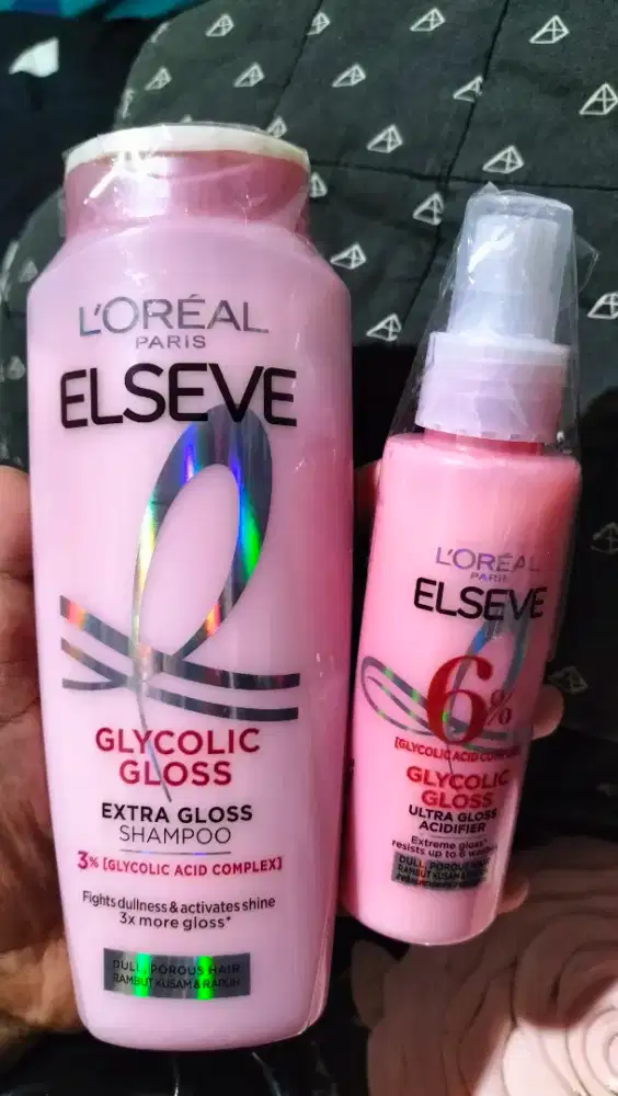 Shampoo dan serum anti rambut lepek rontok kusam LOREAL ELSEVE TERBARU