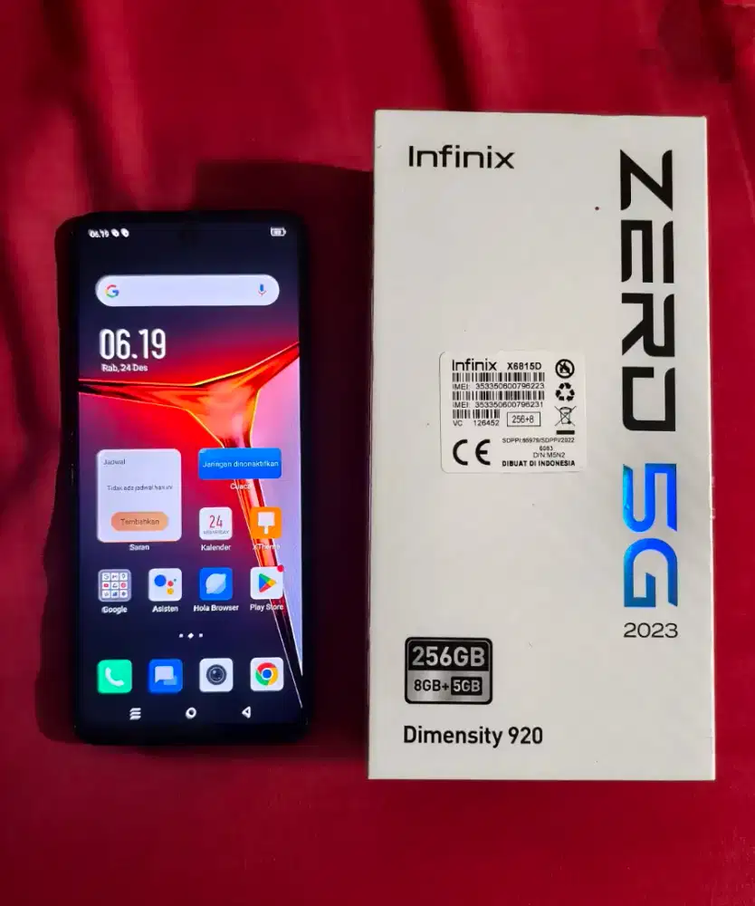 Infinix Zero 5G 2023 Like New