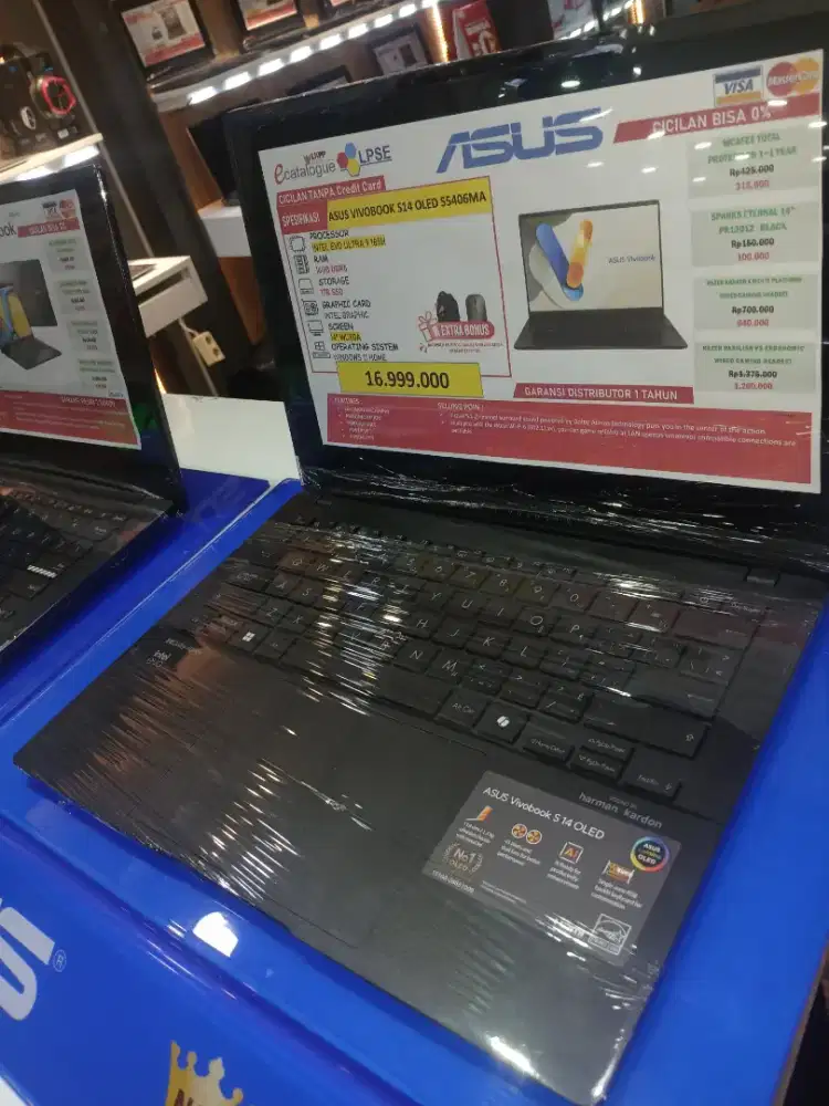 Cicilan Laptop Asus Vivobook s14 Oled ram 16gb Ddr 5