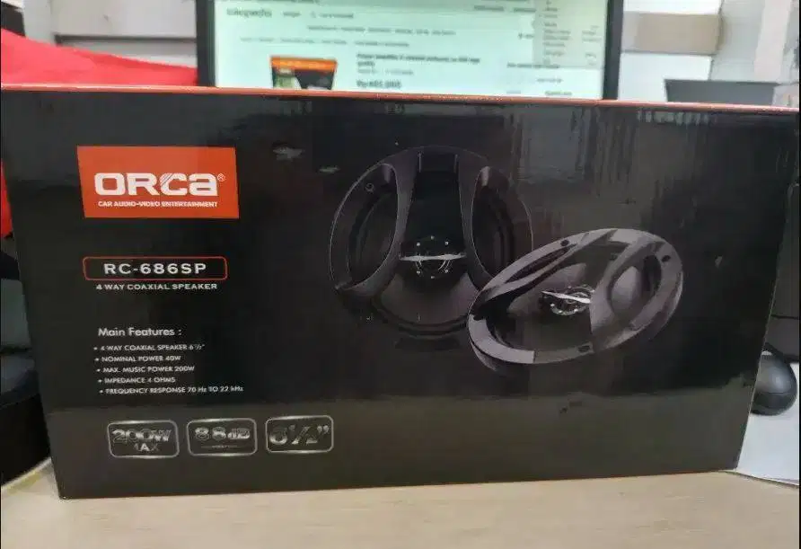 Speaker ORCA RC-686SP Coaxial 6,5 inc