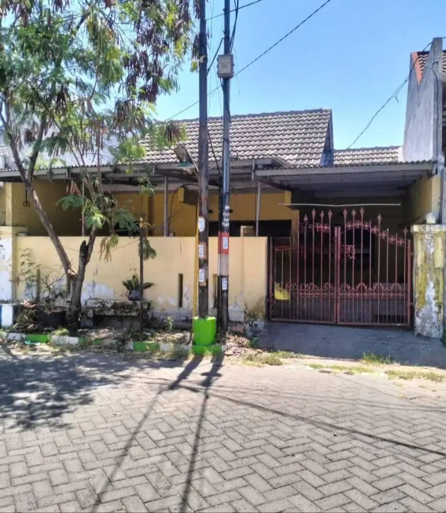 Dijual Rumah Griyo Mapan Sentosa Tropodo Butuh Renovasi 1 Lantai