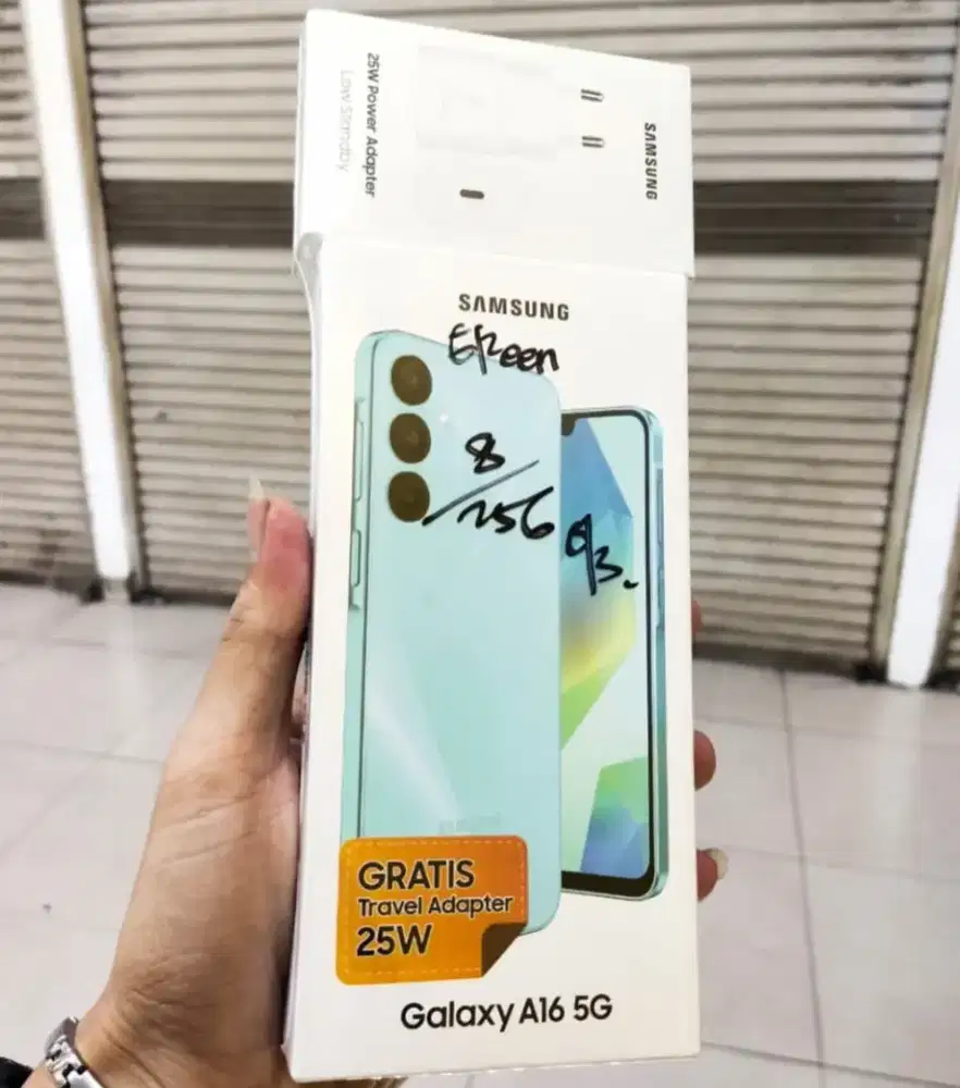Samsung Galaxy A16 5G 8GB+256GB Green BNIB Garansi Resmi SEIN