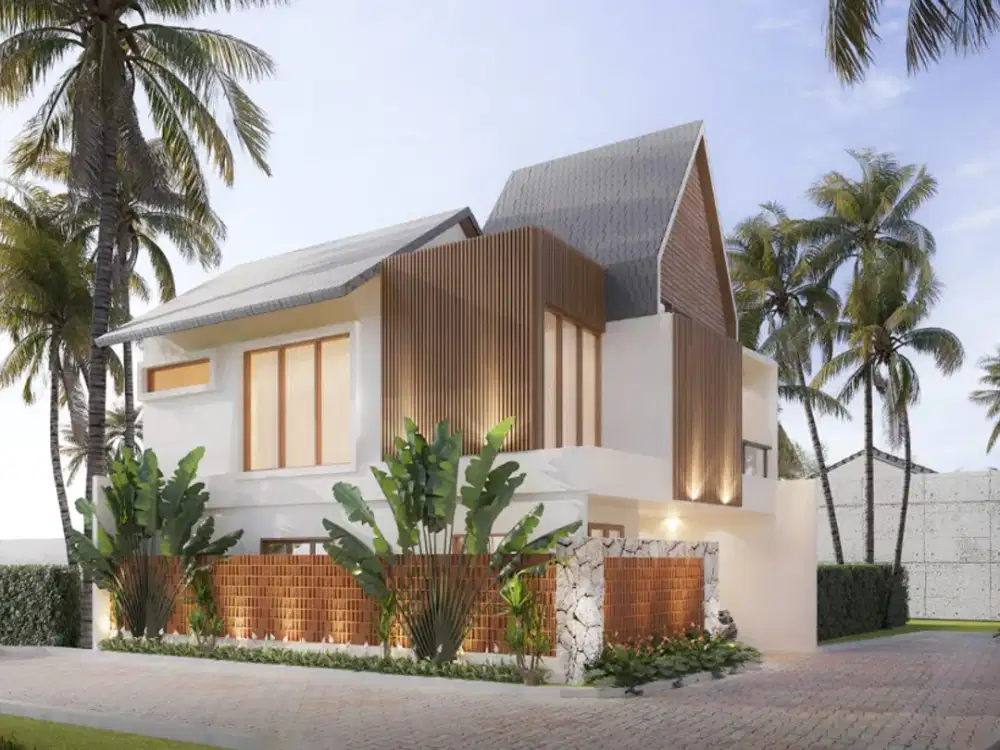 Freehold - Exclusive Villa for Sale in Kedungu - Bali with Rice Field & River View