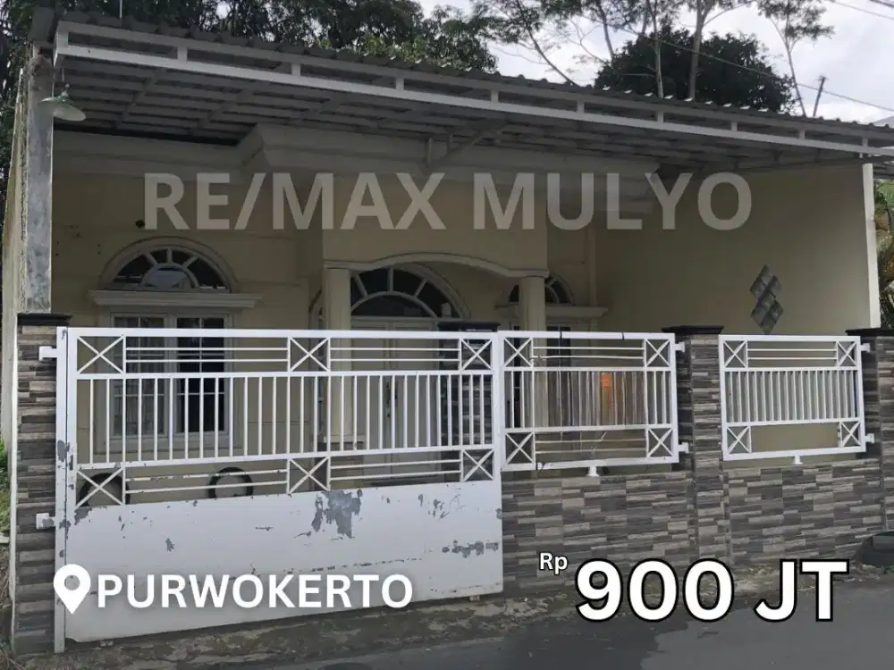 Dijual Rumah Full Pagar dan Strategis Dekat Universitas WIlayah Purwokerto Utara