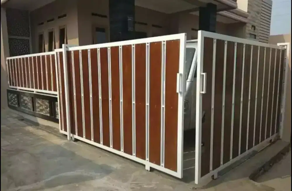 Pintu Pagar lisplang, wiremesh murah jogja