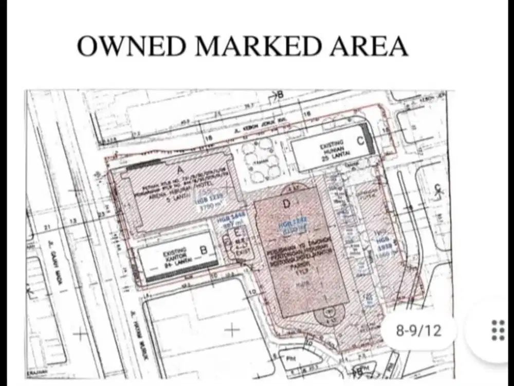 DIJUAL AREA BISNIS PLAZA HAYAM WURUK