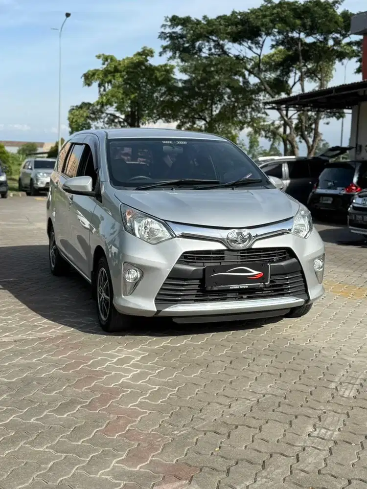 (Cash) km 63rb Calya g matic 2016 silver at sigra kredit dp 5jt