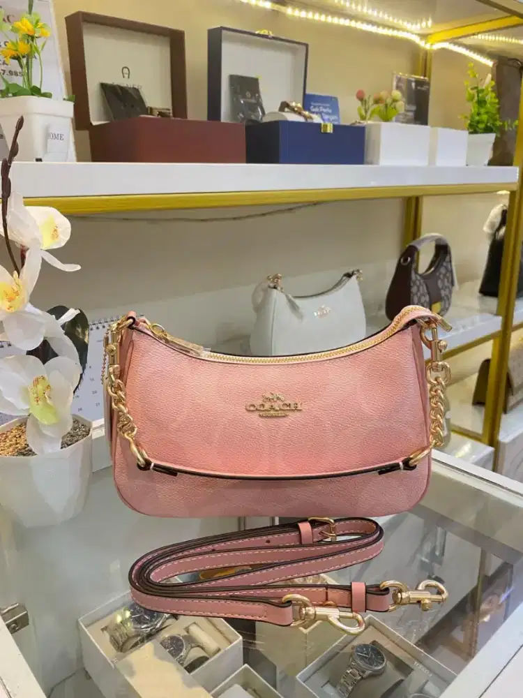 PROMO CICILAN NO DP TAS coach teri pink