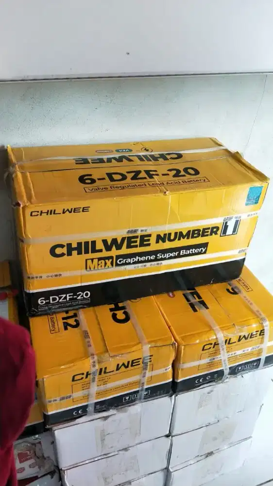 Baterai sepeda dan motor listrik chilwee 48v/12ah dan 60v/20ah