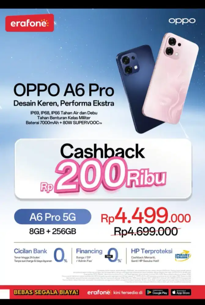 Cicilan handphone oppo