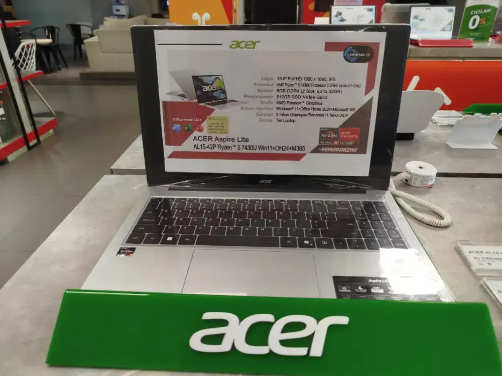 ACER Ryzen 5-7430/HP/ASUS/LENOVO