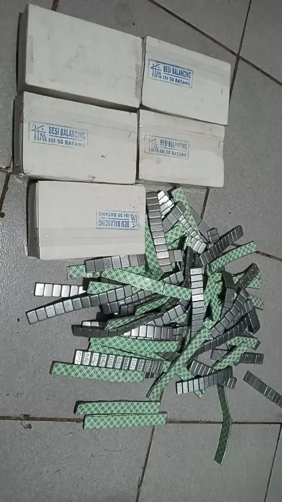 Jual besi tempel buat spooring balancing ban mobil