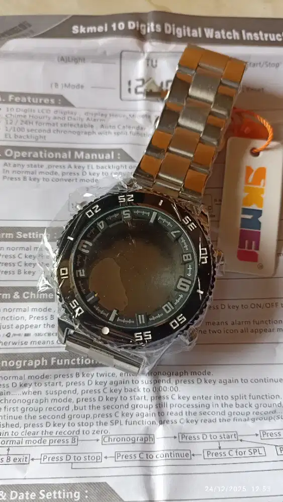 Case jam tangan skmei