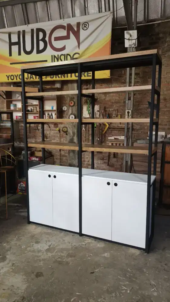 Rak serbaguna toko kantor perpus