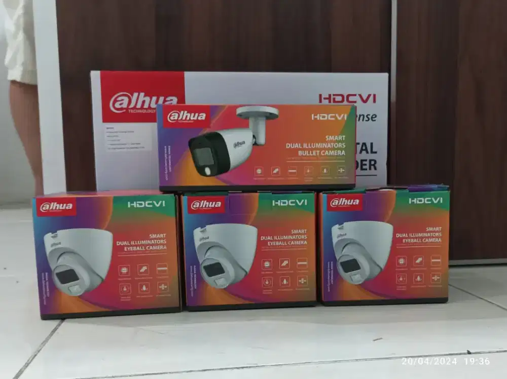 Cctv Dahua harga bersahabat, tersedia audio, indoor dan outdoor