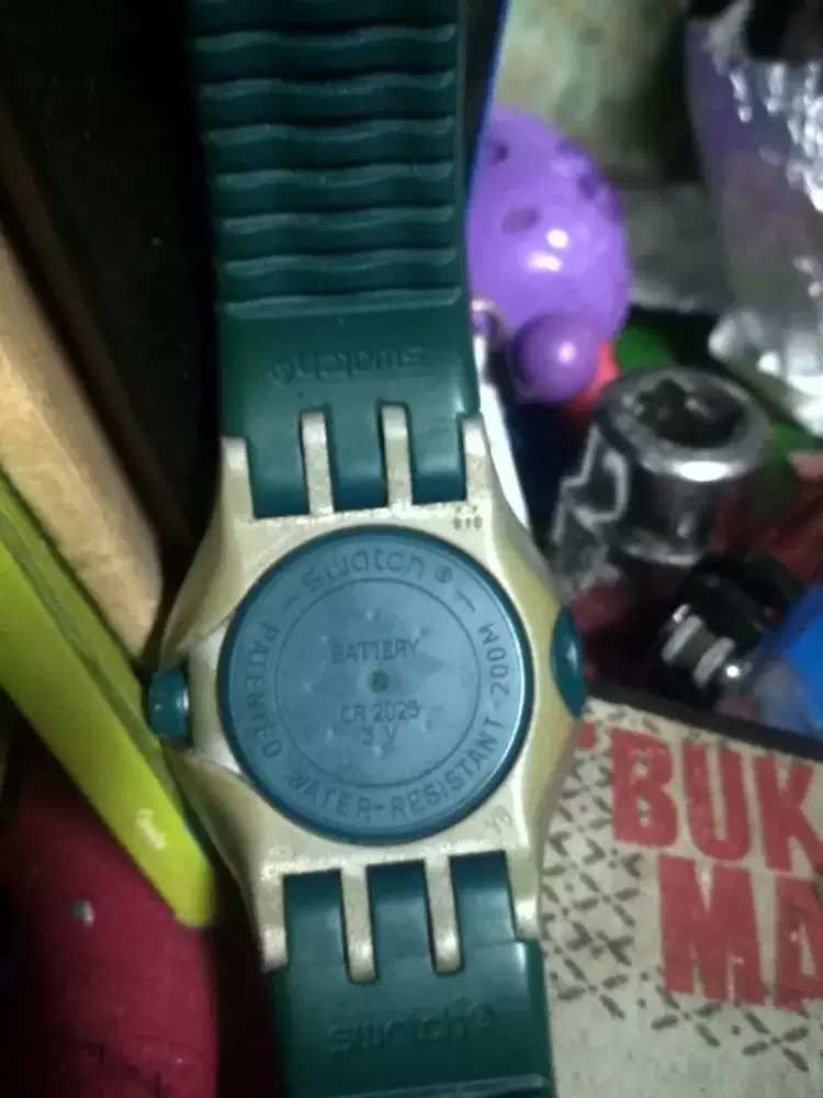 Jam Swatch scuba diving