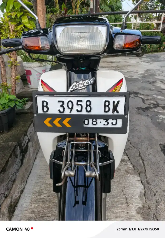 RESTORASI RINGAN: MIO SPORTY BASIC SMILE PUTIH 2011 LOKASI DEPOK 1