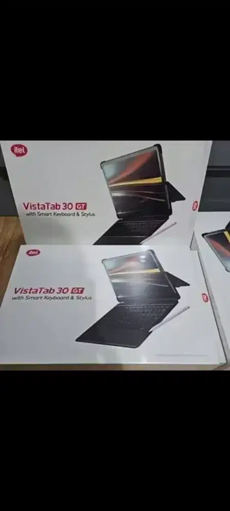 Tablet itel vista tab 30 GT bonus flipcase keyboard stylus pen