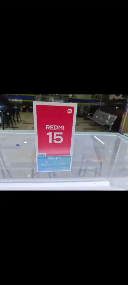 Xiaomi redmi 15 256gb ram 8gb dan8/128 resmi