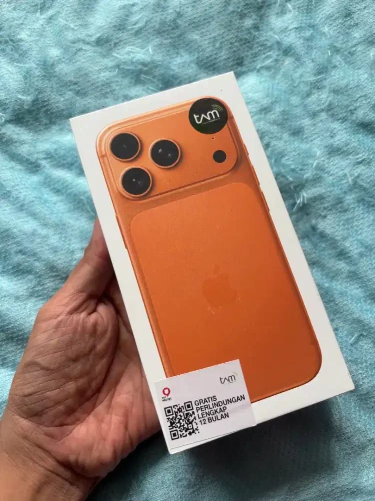 iPhone 17 Pro 256GB Orange BNIB Garansi iBox 1 Tahun Bisa TT