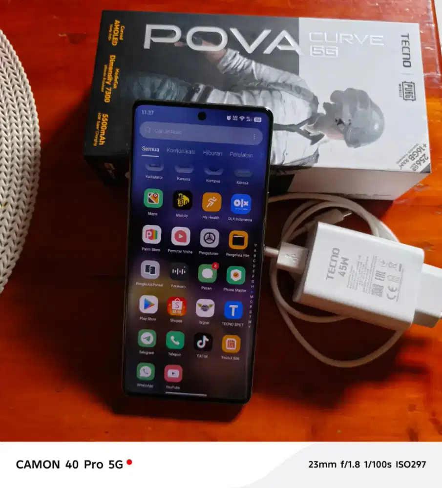 Jual HP tecno Pova curve 5g