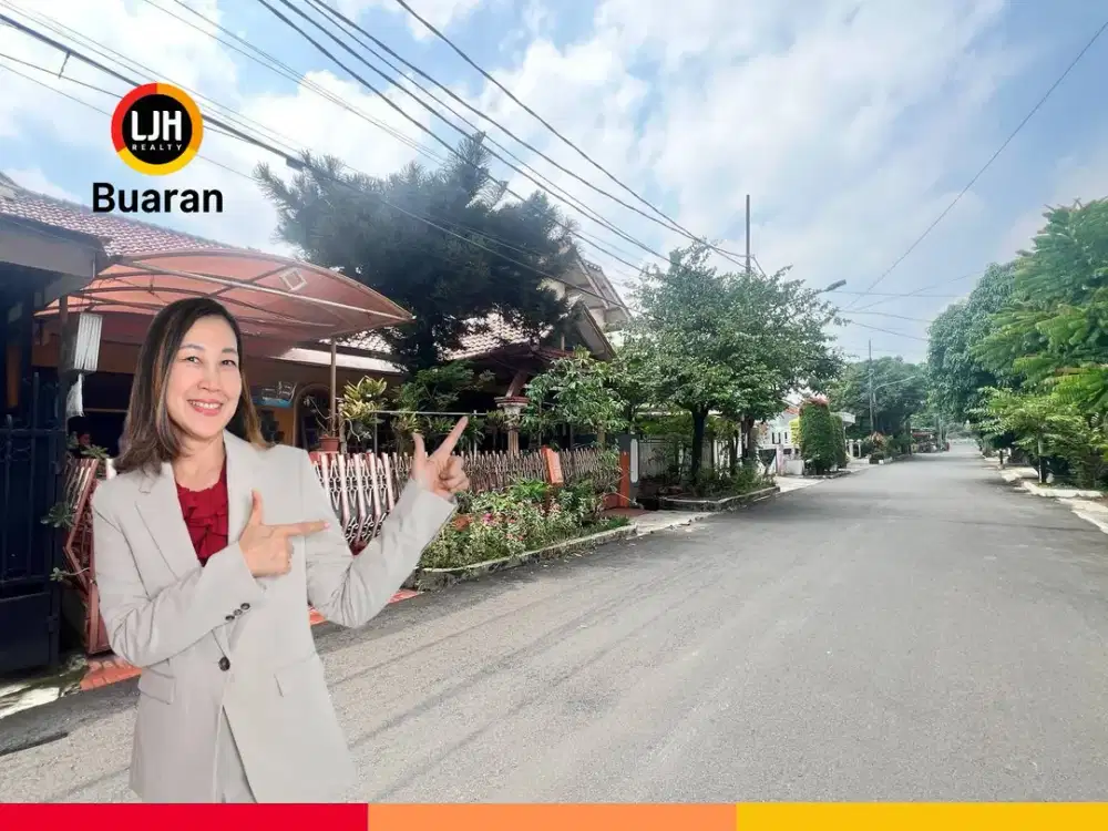 Dijual Rumah Asri Komplek Pondok Kelapa Indah, Jakarta Timur