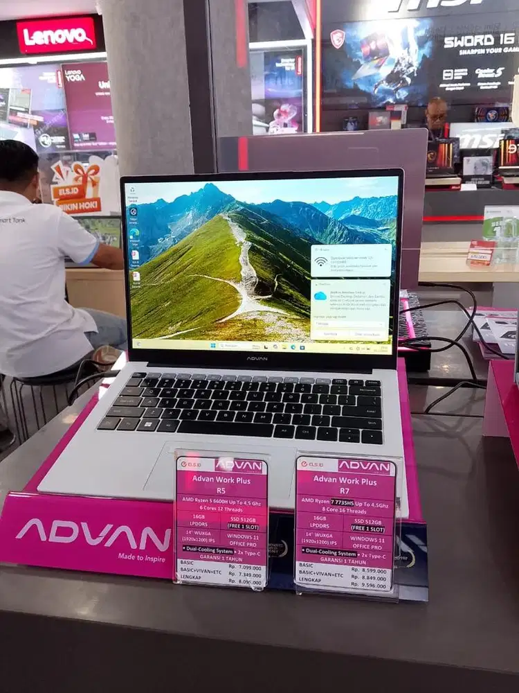 ADVAN WORK PLUS || KREDIT TANPA RIBET DP MULAI 0%