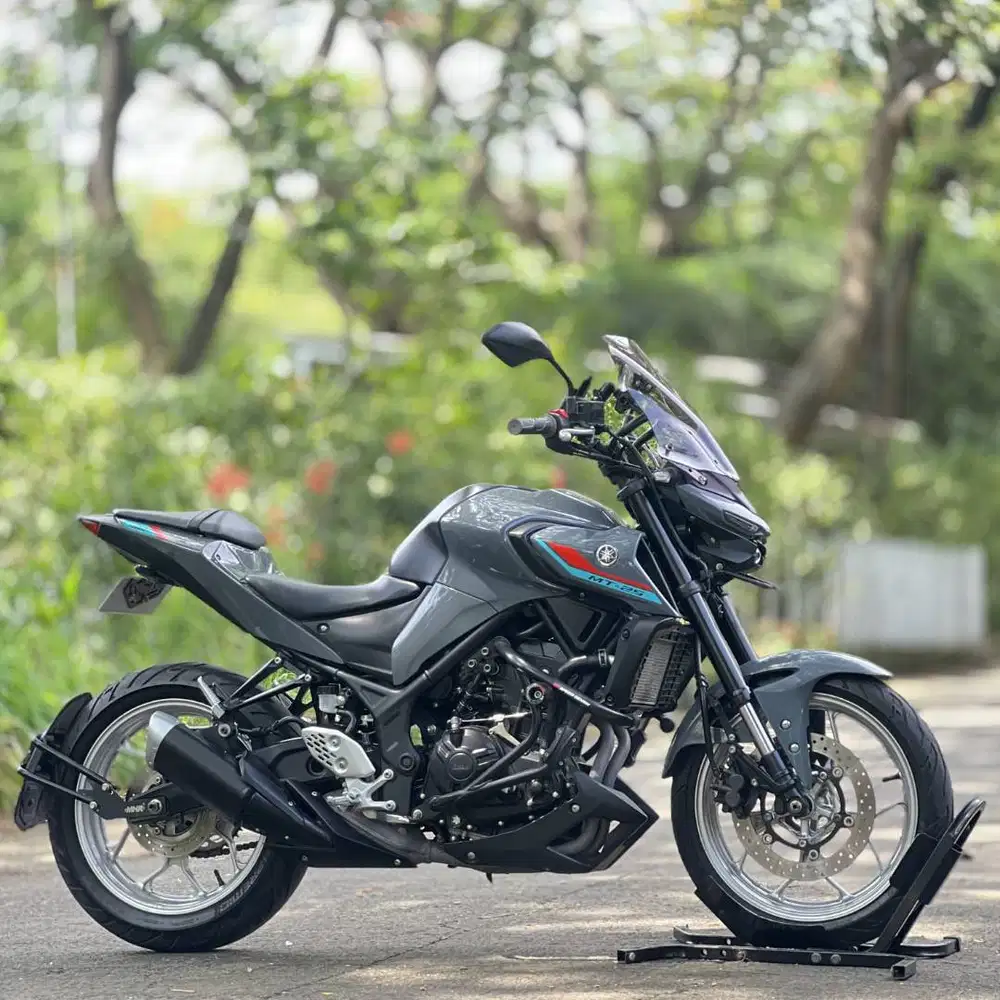 YAMAHA NEW MT25 GREY 2022 KM LOW PAJAK PANJANG RASA BARU